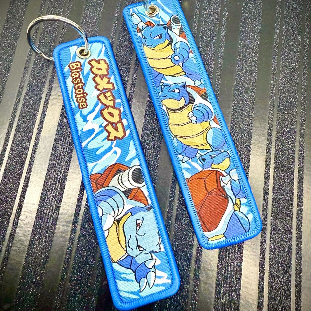 1 Piece Double Sided 5 Inch Blastoise Keychain